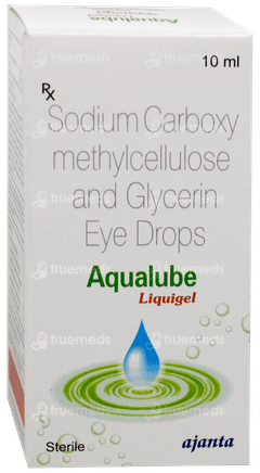 Aqualube Liquigel Eye Drops 10Ml